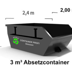 Container Bauschutt (sauber)